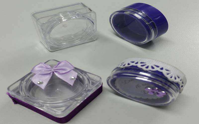 Potes Plásticos para Decoração Imagem