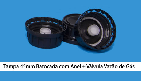 Tampas 45mm e 60.3mm para Bombona Imagem